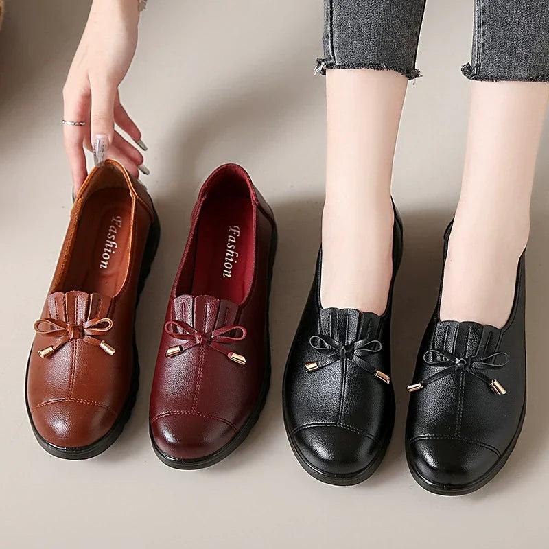 Phaedra - Comfortable slip-ons with a soft sole