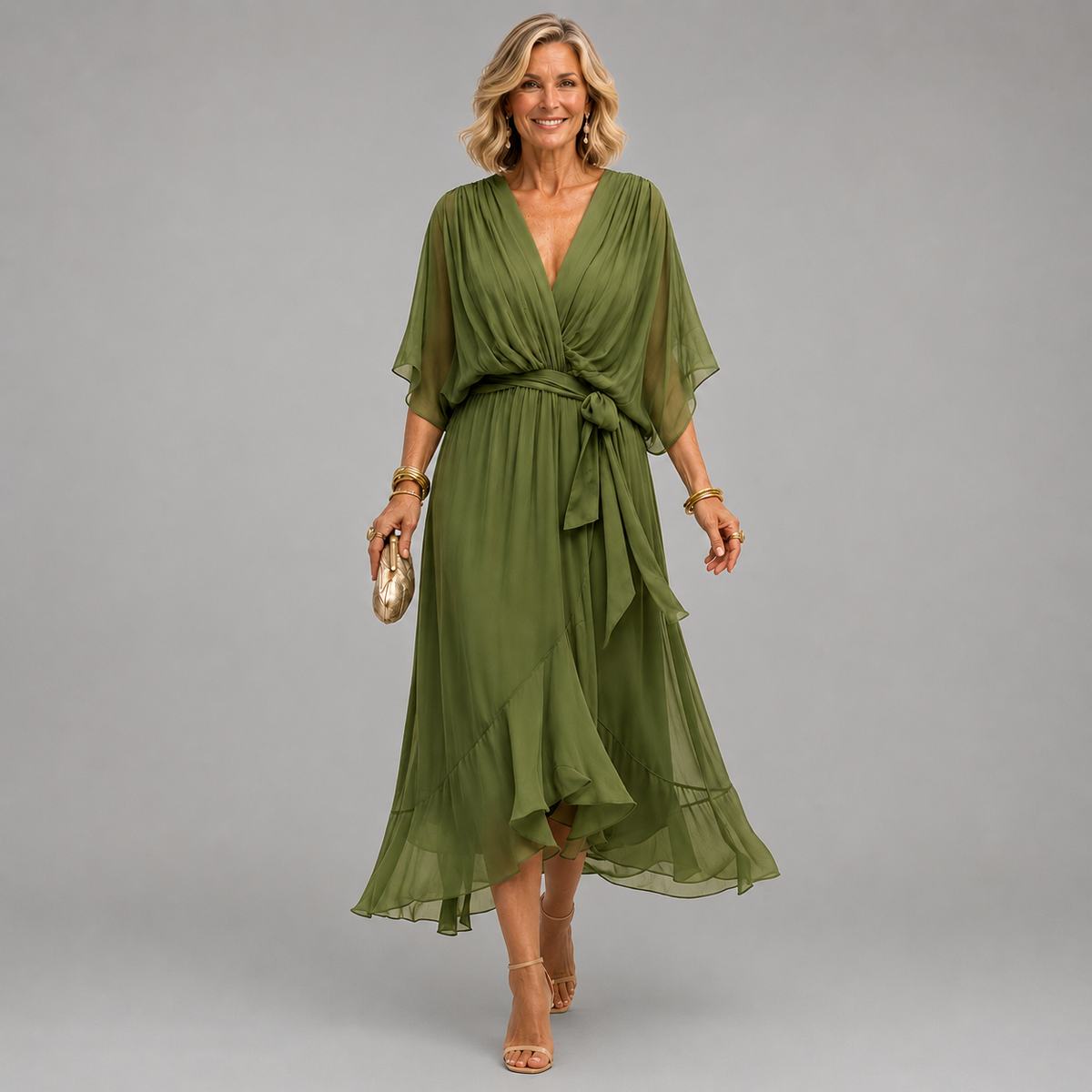 Sophia | V-Neck Dress