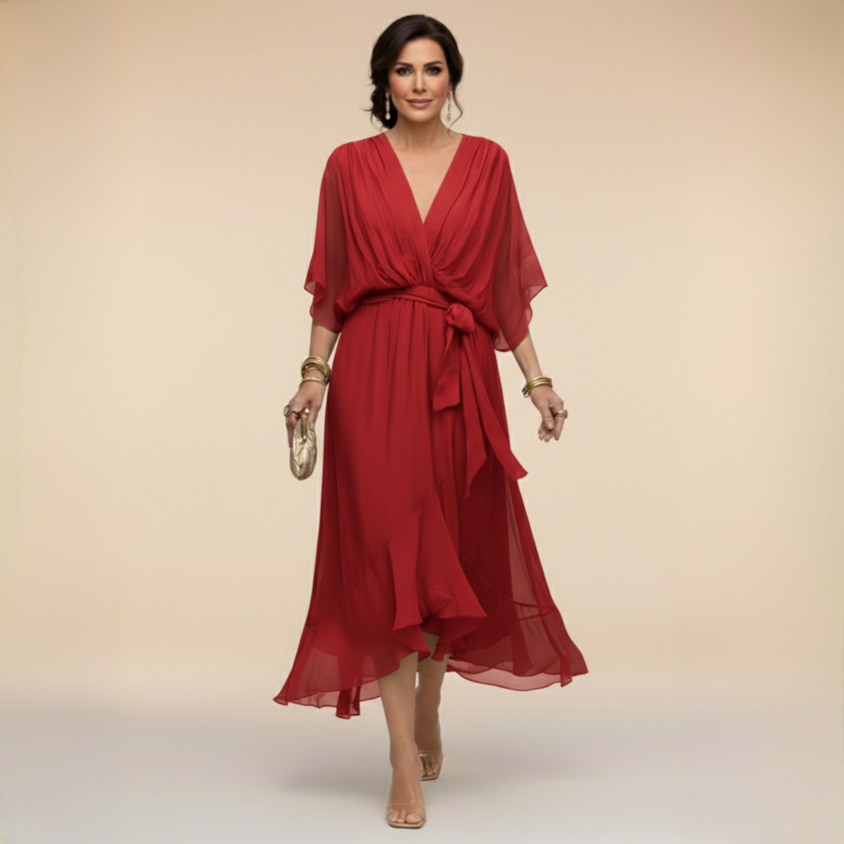 Sophia | V-Neck Dress
