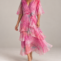 Solana Floral Layer Dress