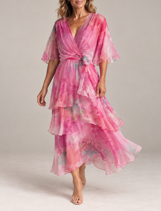 Solana Floral Layer Dress