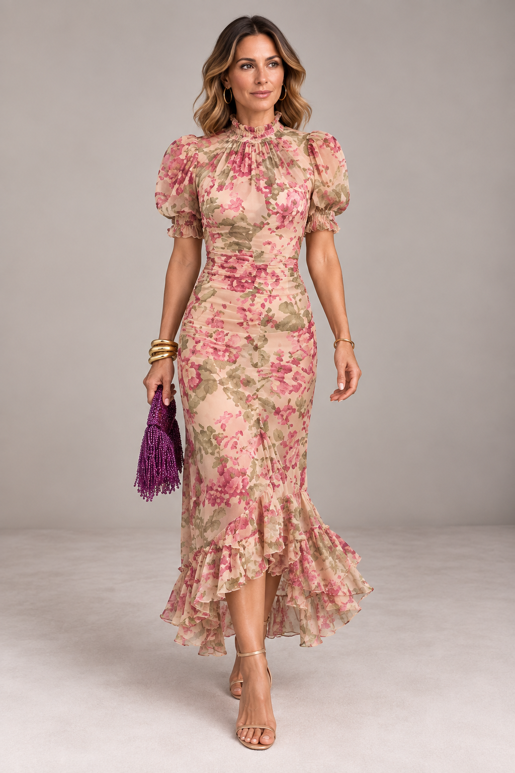 Felicia™ - Floral Rose Dress