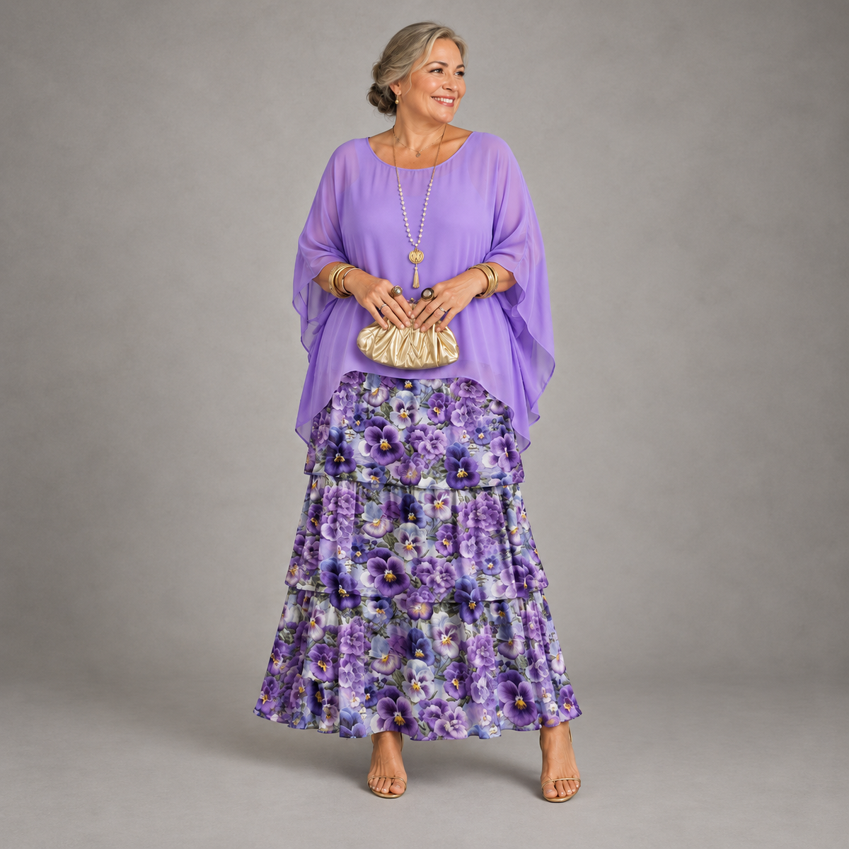 Lara™ | Elegant Flowing Maxi Dress