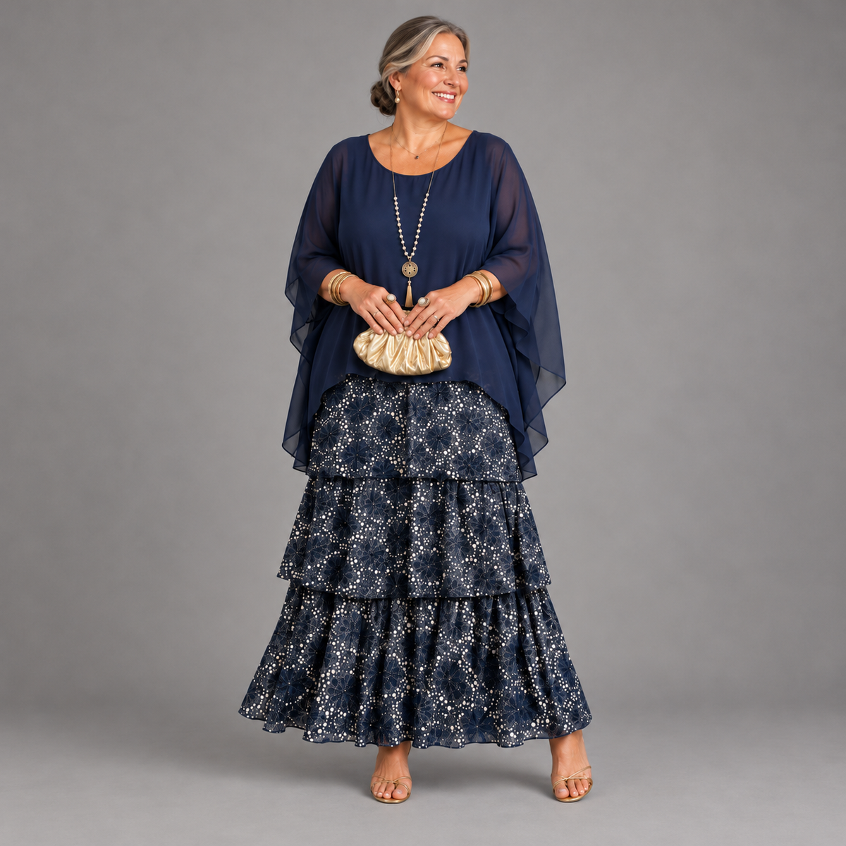 Lara™ | Elegant Flowing Maxi Dress