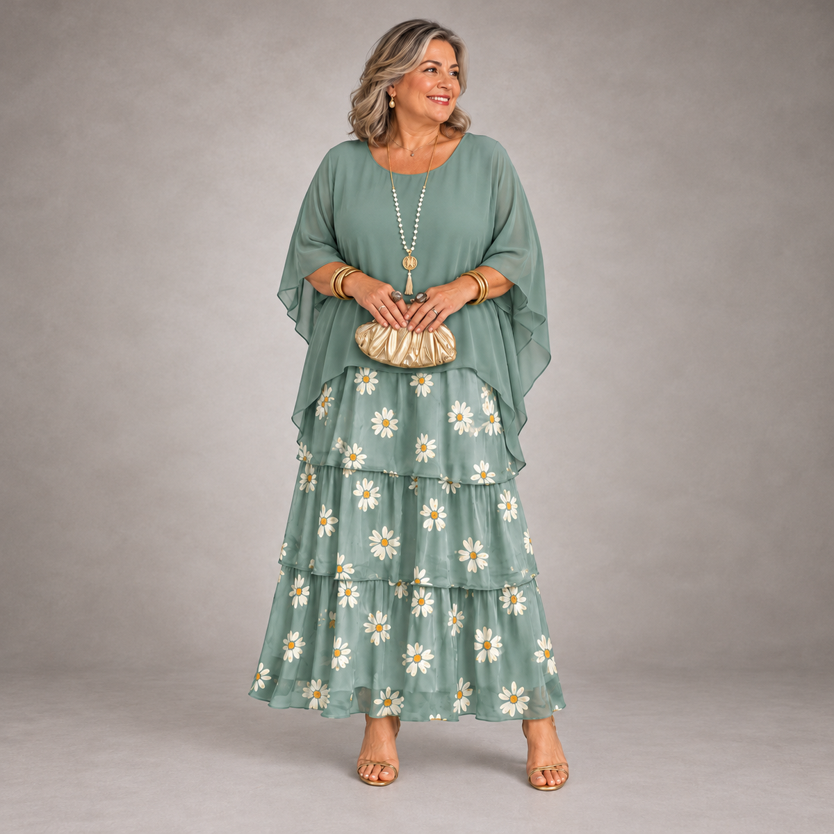 Lara™ | Elegant Flowing Maxi Dress