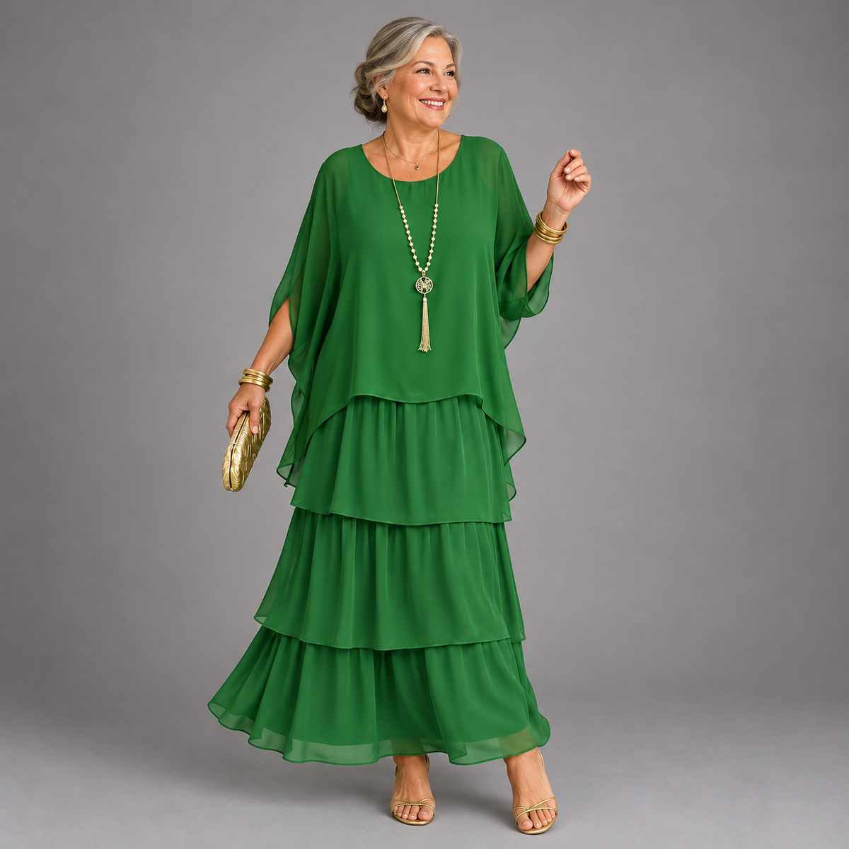 Lara™ | Elegant Flowing Maxi Dress