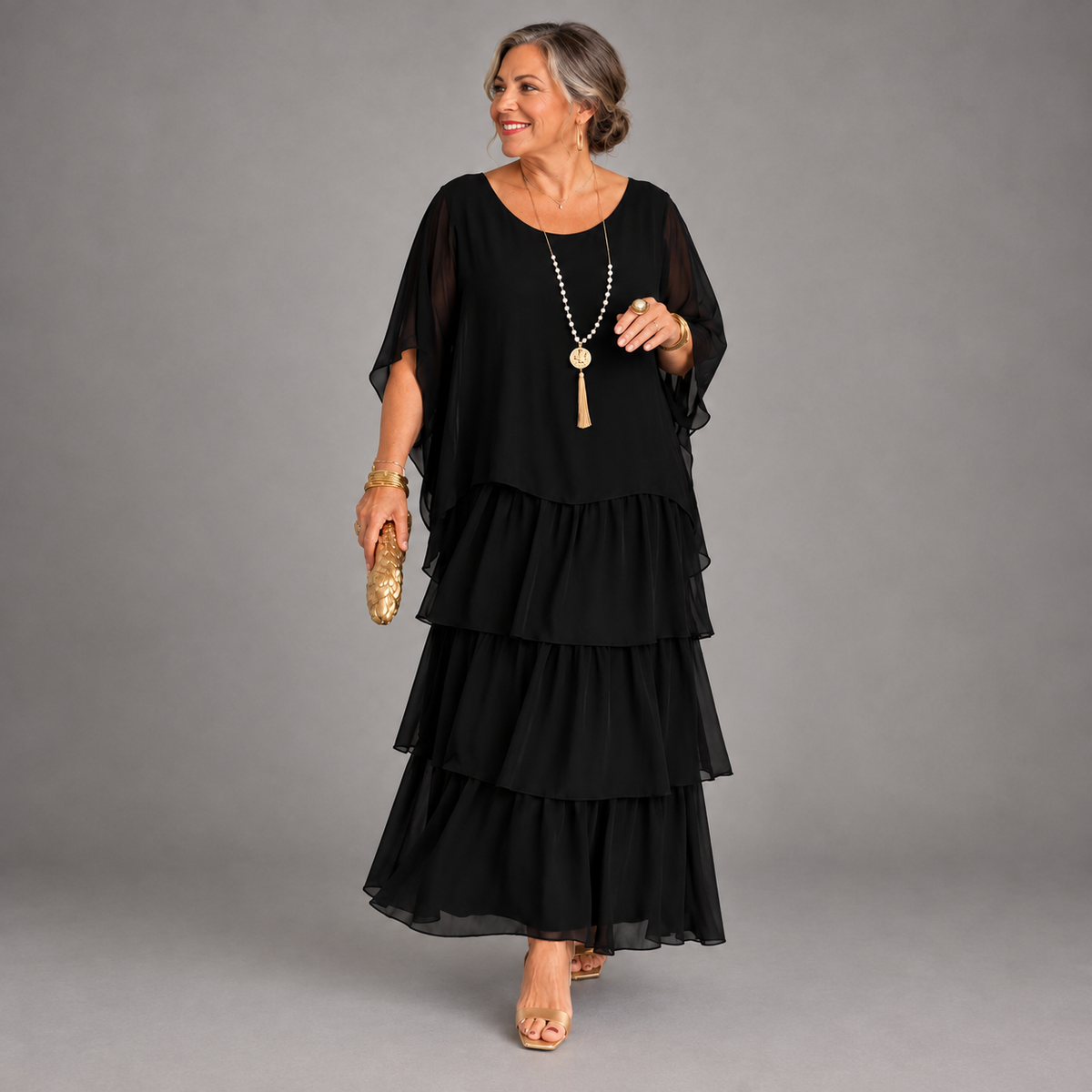 Lara™ | Elegant Flowing Maxi Dress