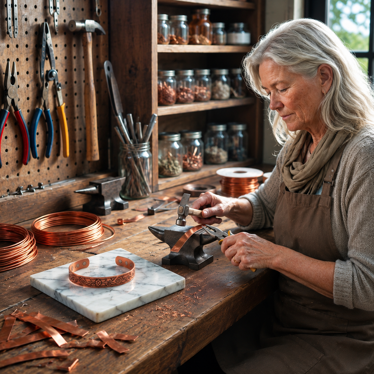Loom Copper Bracelet