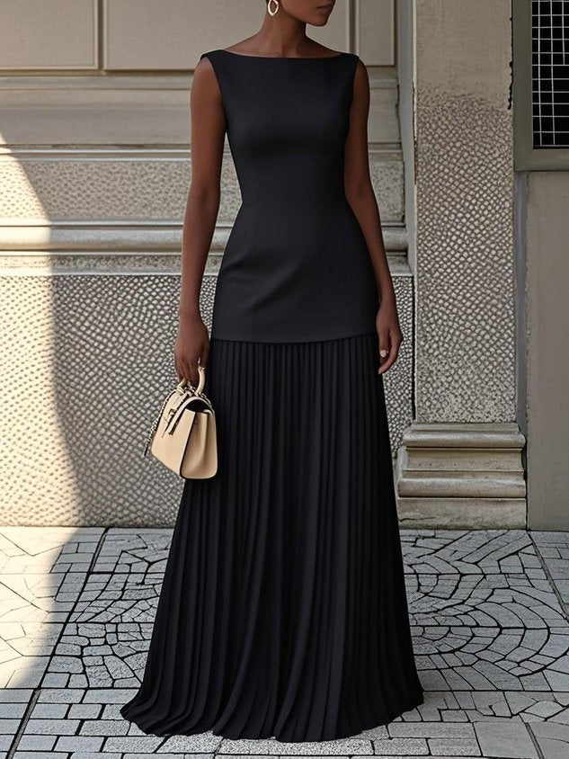 Shana™ Pleated Maxi Dress
