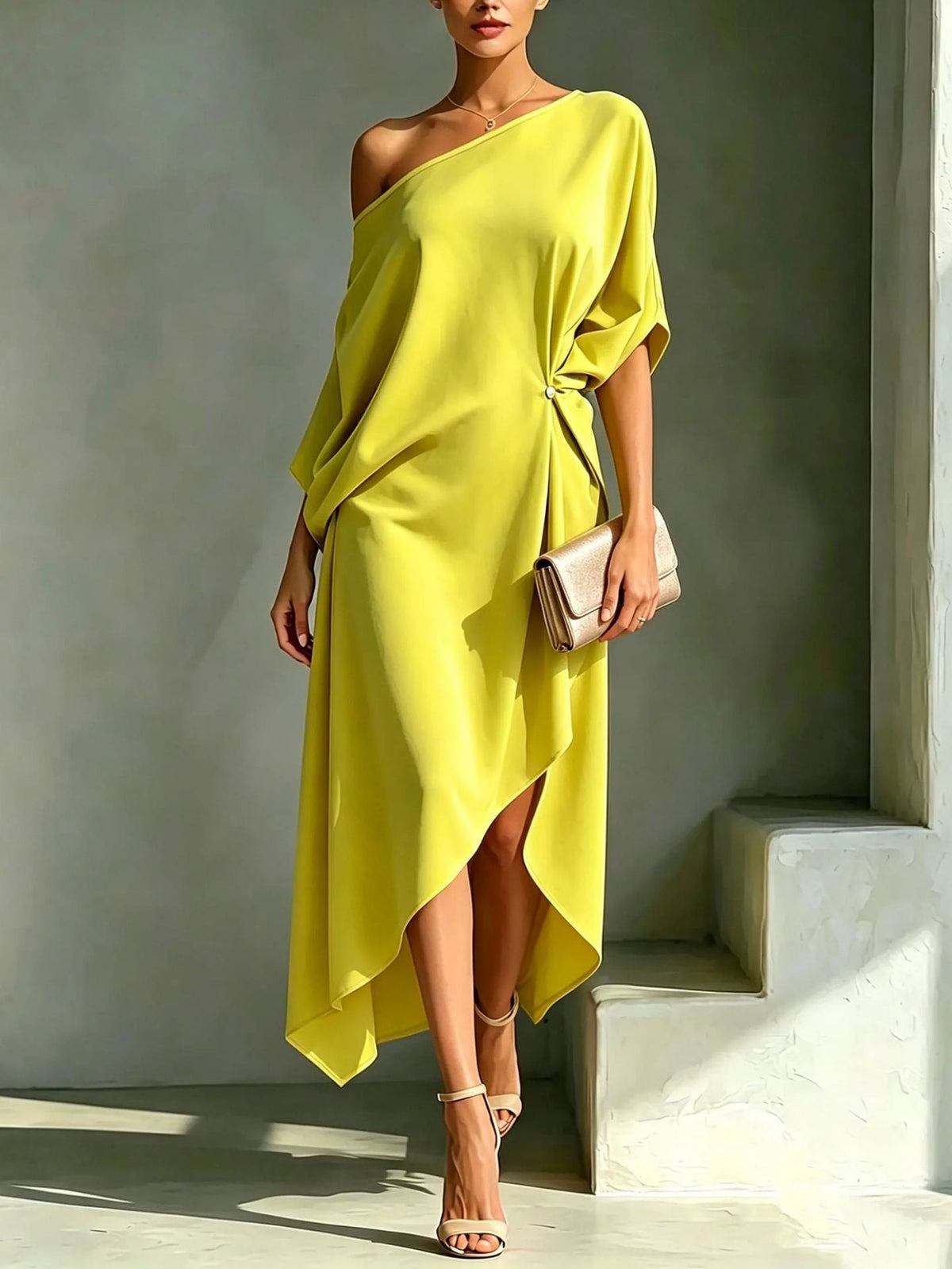 Camilla | Elegant Asymmetric Dress