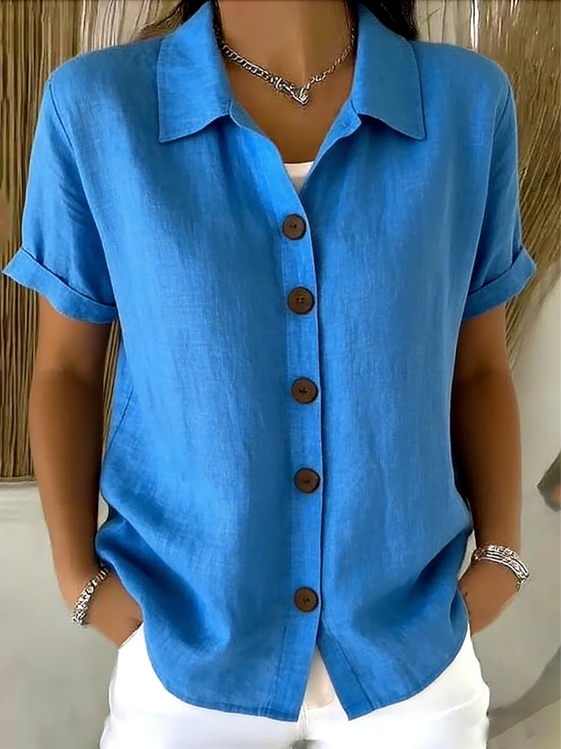 Mabel | Classic Button-Up Shirt