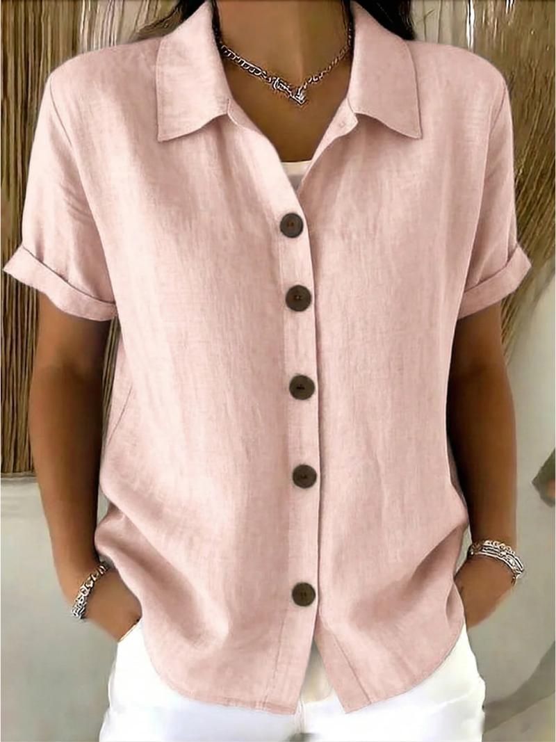 Mabel | Classic Button-Up Shirt
