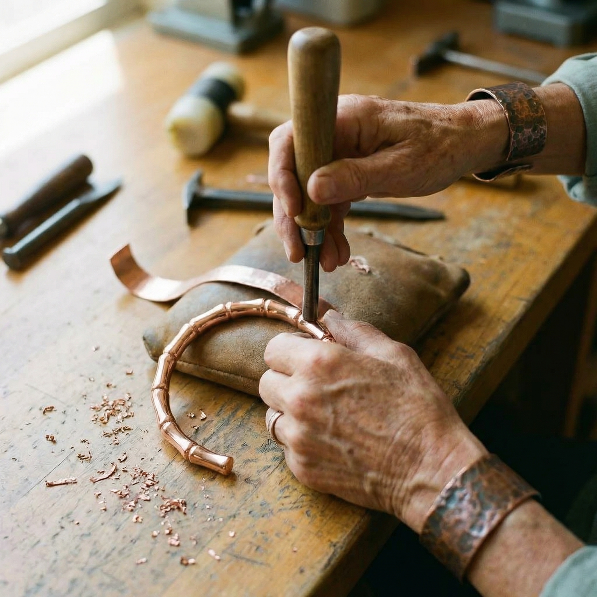 Hester's Thicket Copper Bracelet