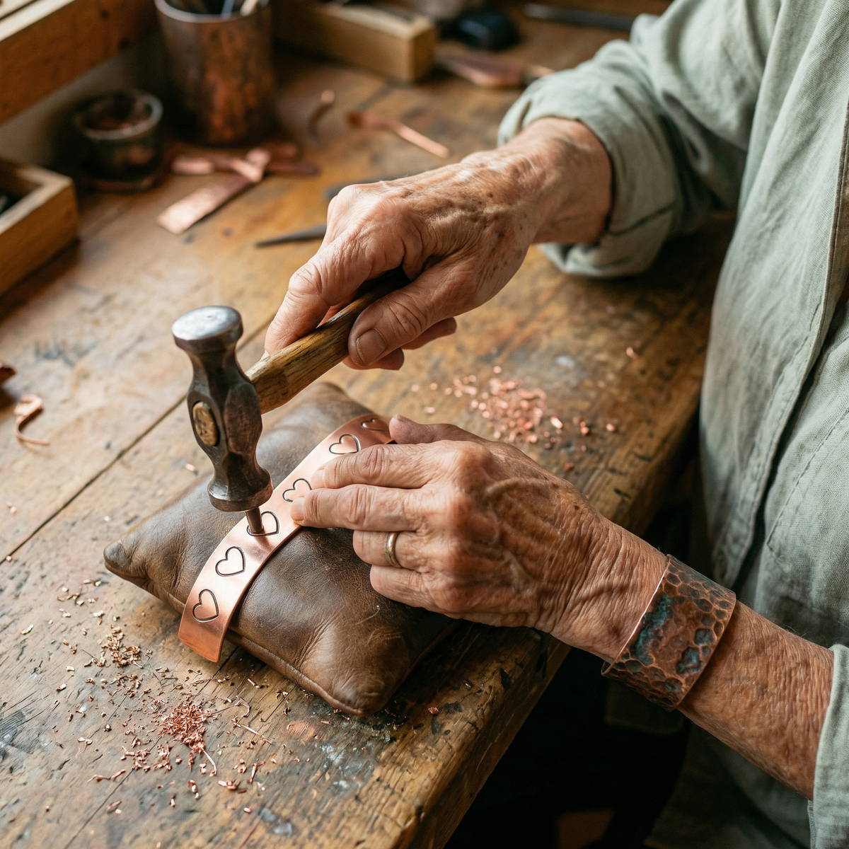 Hester's Hearth Copper Bracelet