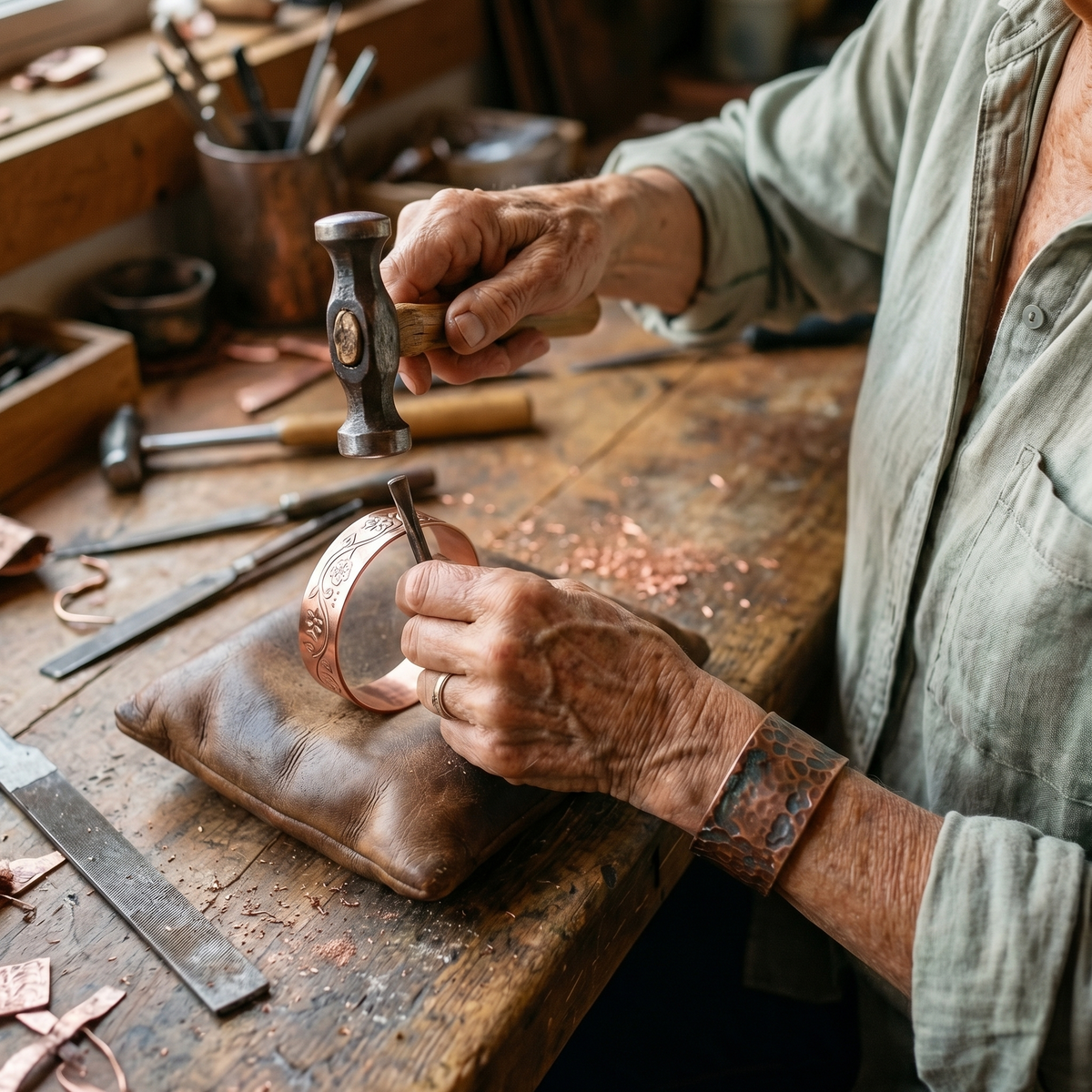 Hester's Knell Copper Bracelet