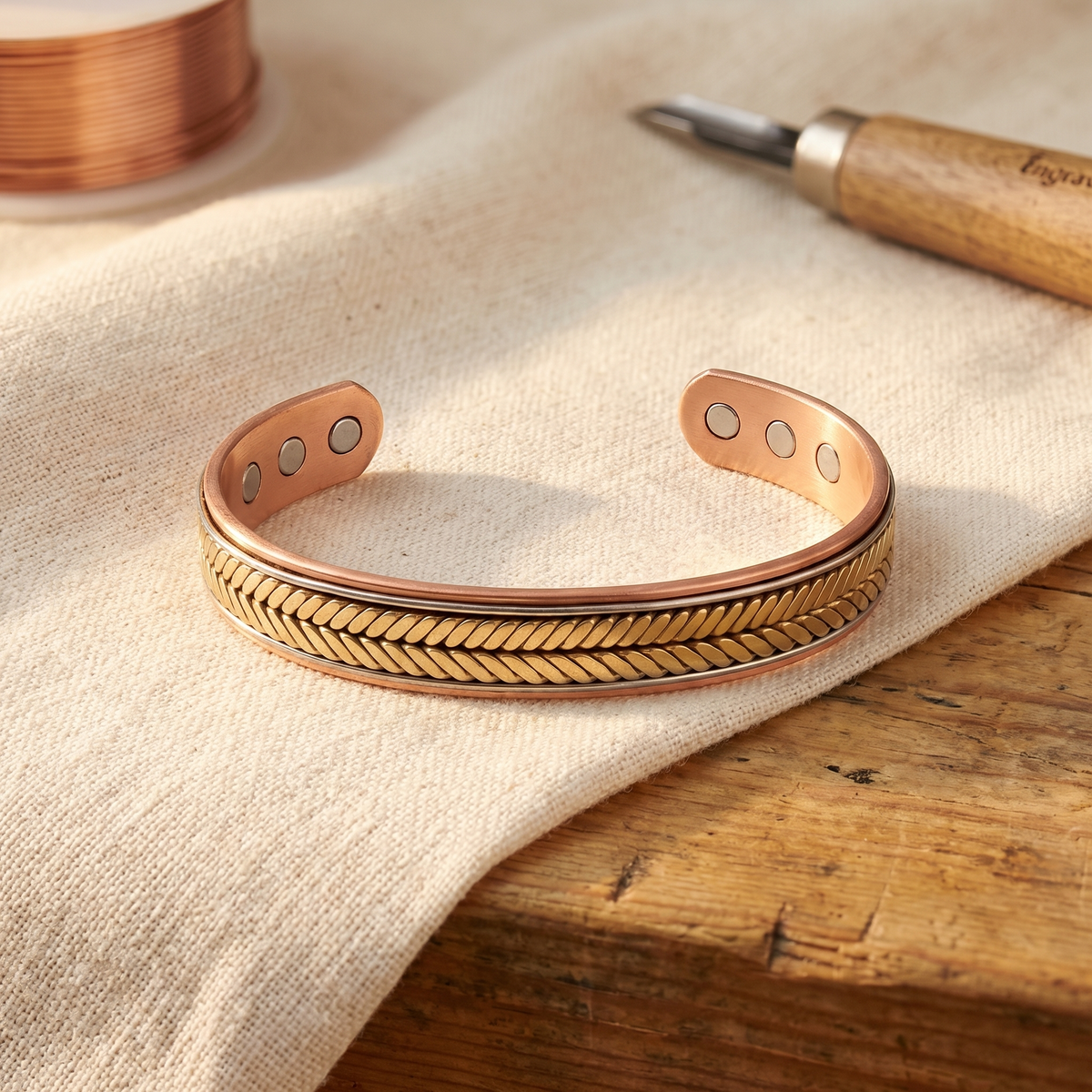 Hester's Harvest Copper Bracelet