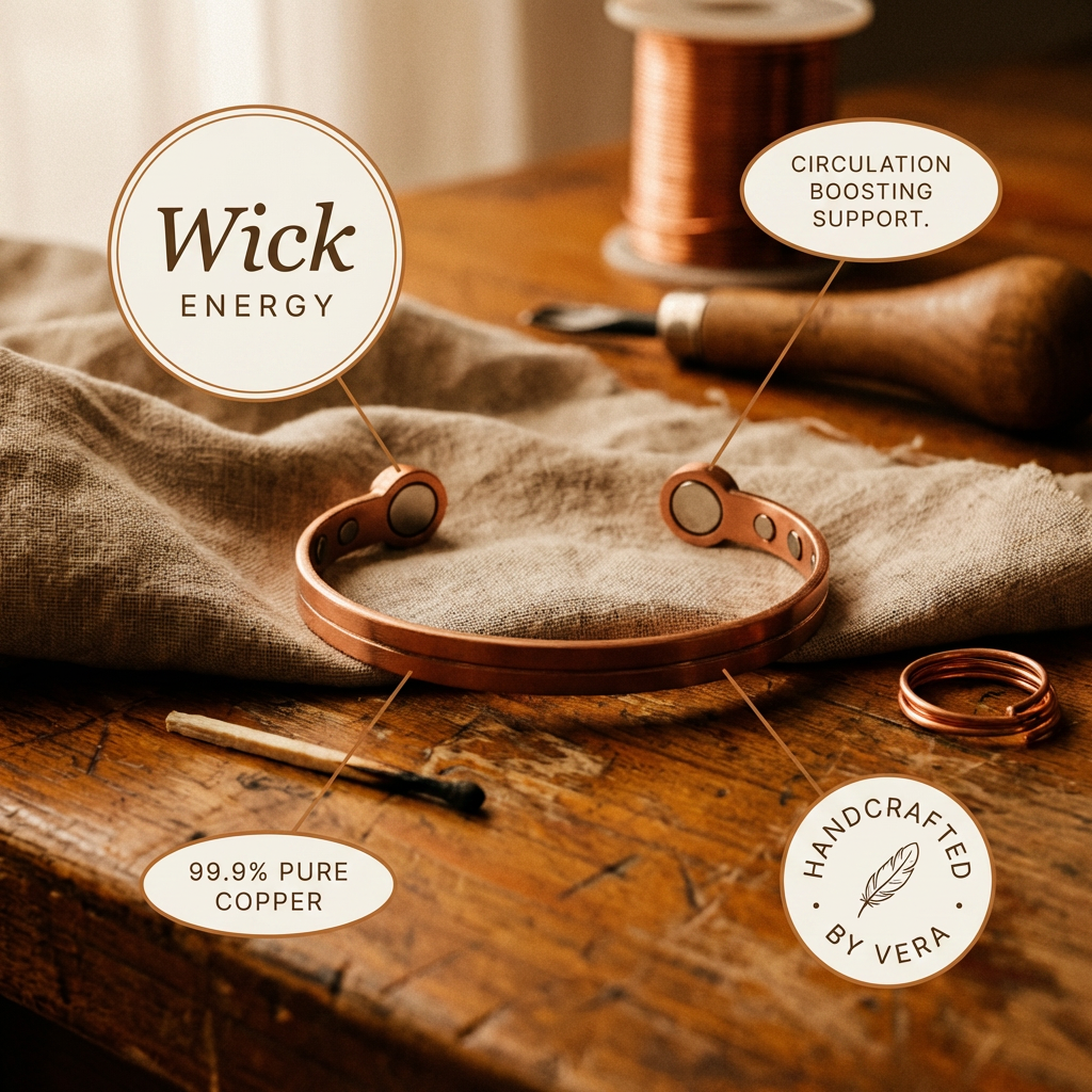 Hester's Wick Copper Bracelet
