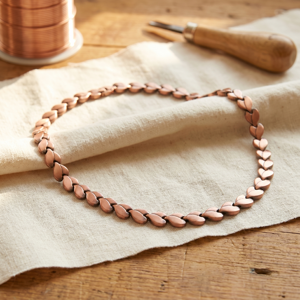 Hester's Briar Copper Necklace