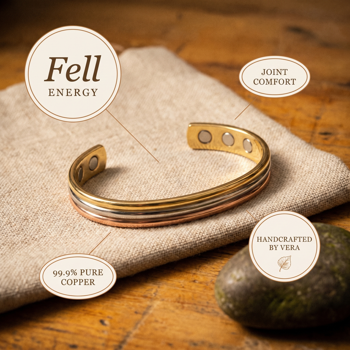 Hester's Fell Copper Bracelet