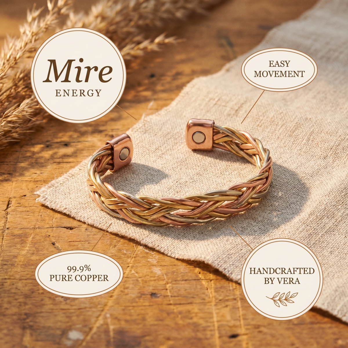 Hester's Mire Copper Bracelet