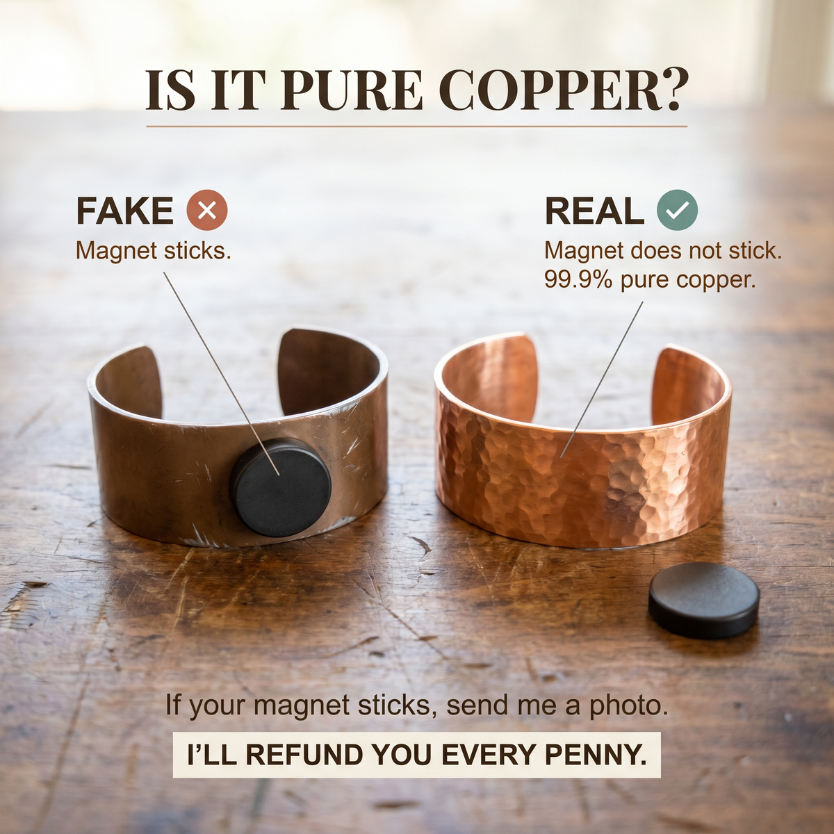 Hester's Burr Copper Ring