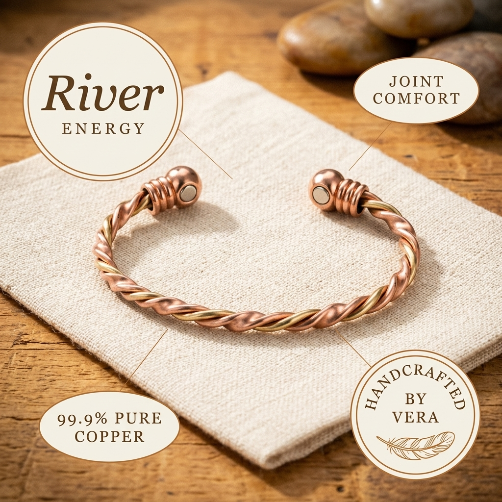 Hester's Brook Copper Bracelet