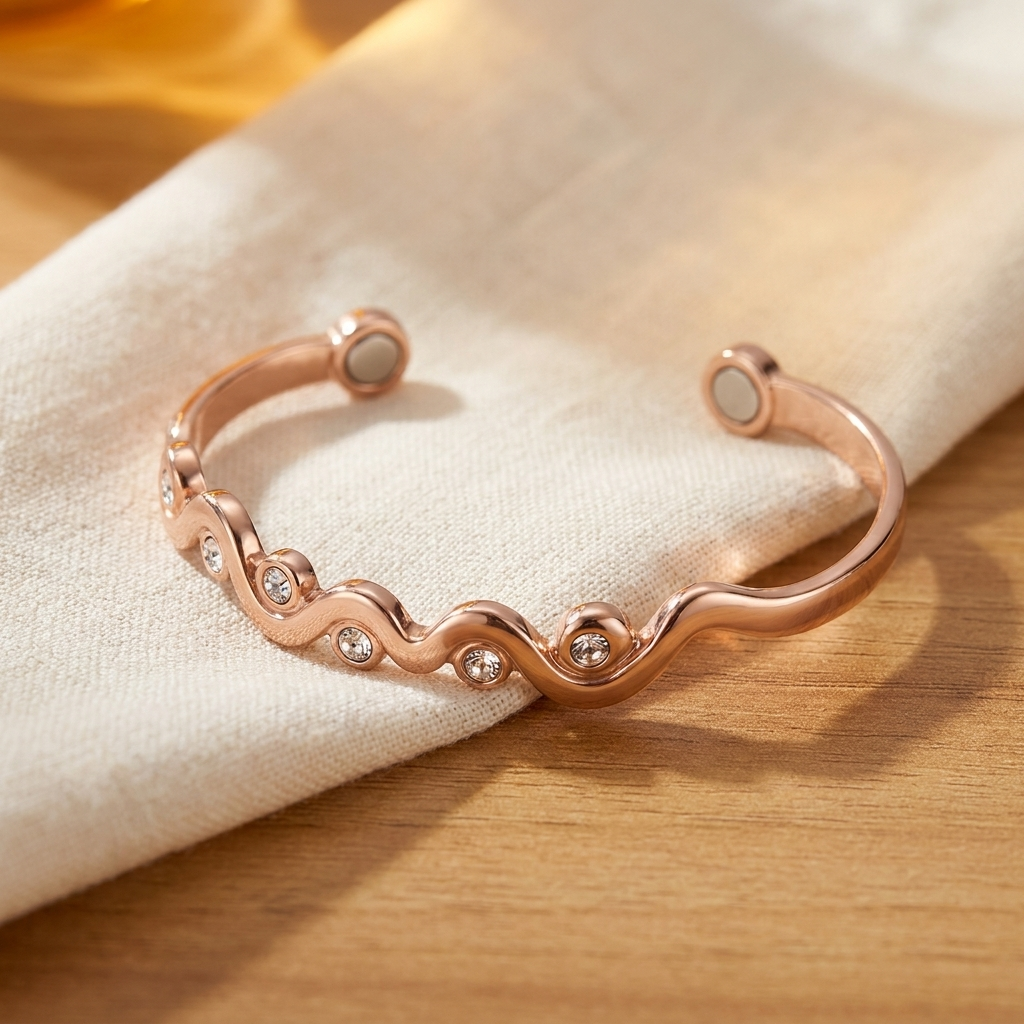 Hester's Lark Copper Bracelet