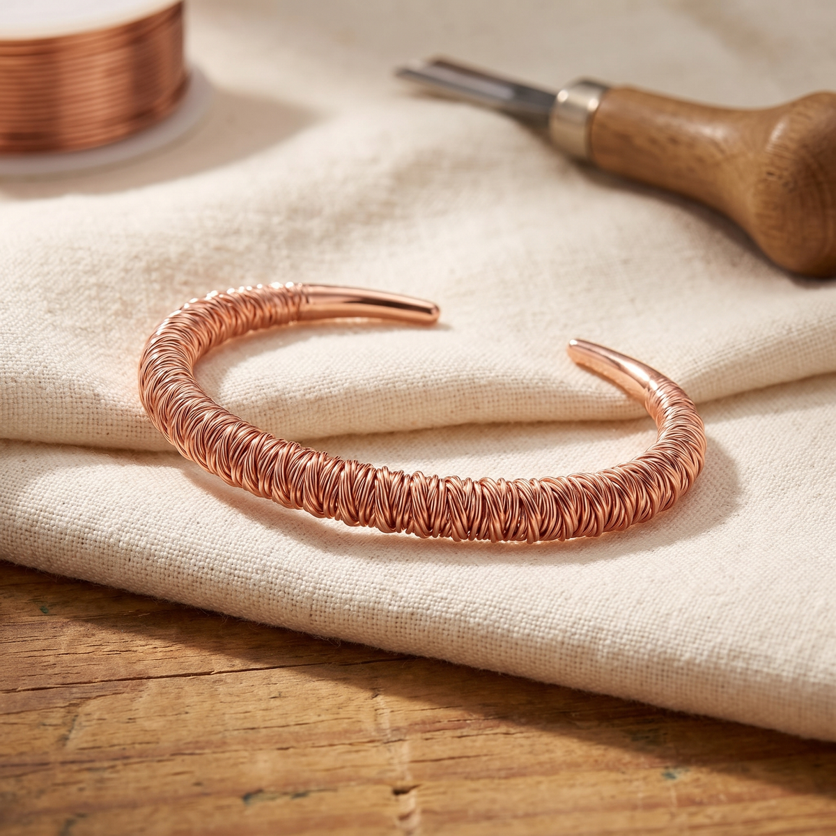 Hester's Fjord Copper Cuff