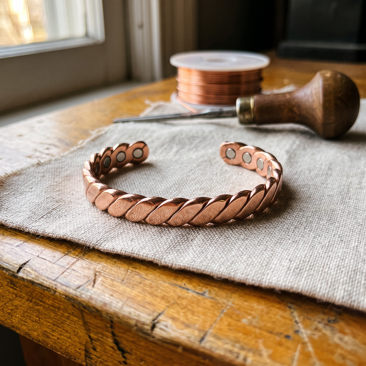 Hester's Bough Copper Bracelet