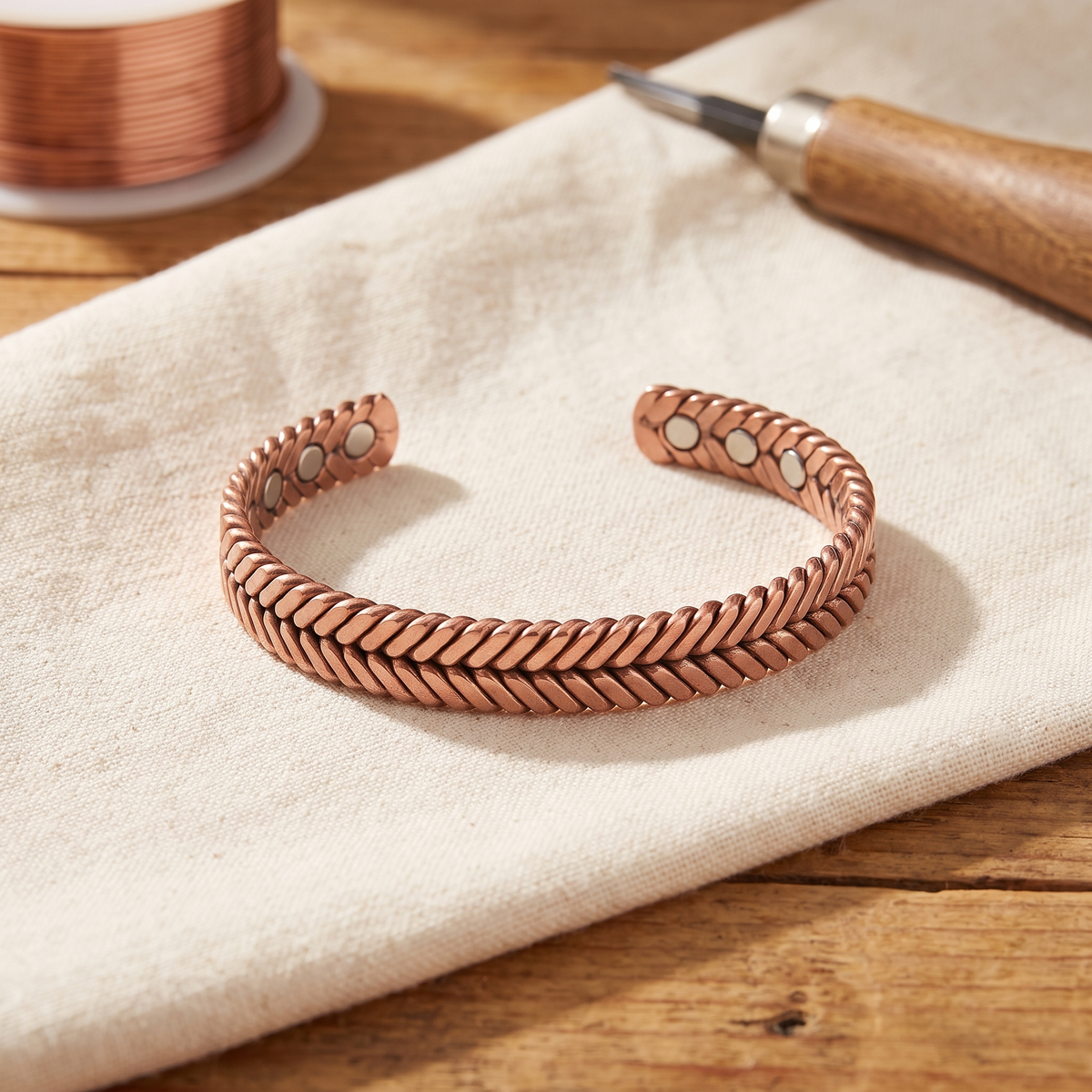 Hester's Furze Copper Bracelet