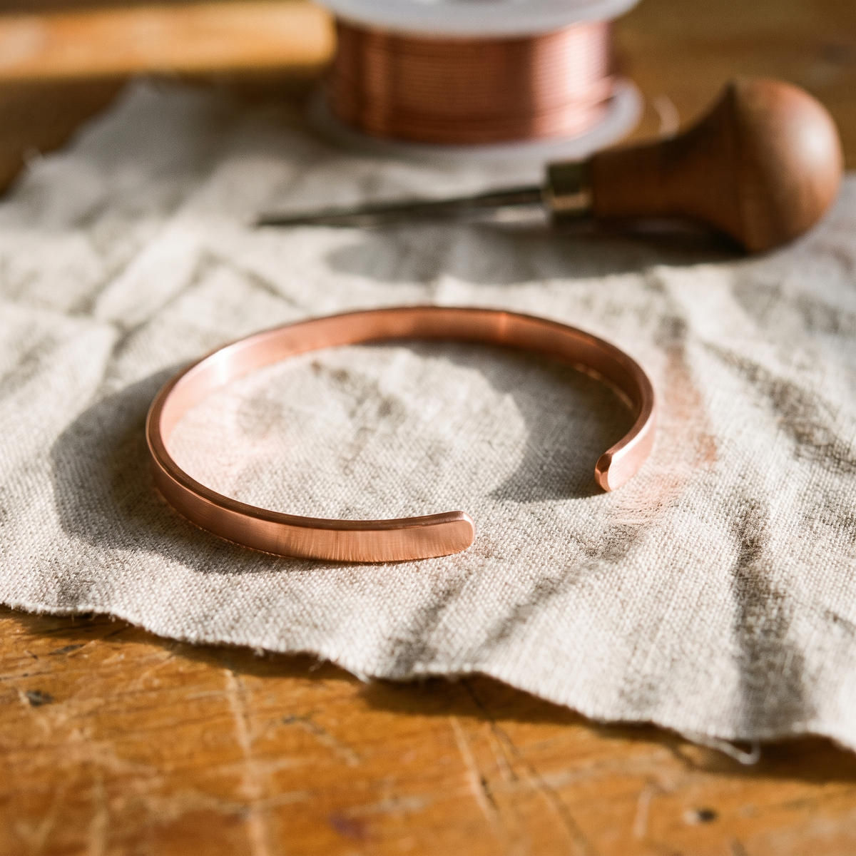 Hester's River Copper Bracelet