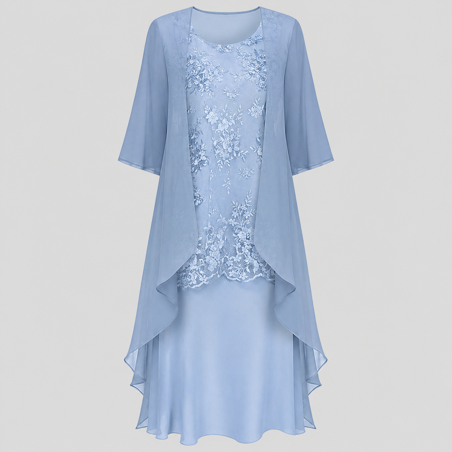 Sienna Chiffon Two-Piece Dress